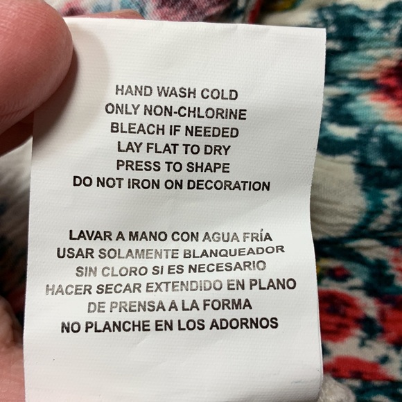 Coco & Jamison Printed Halter Maxi Dress with Open Back - Medium - Picture 11 of 13